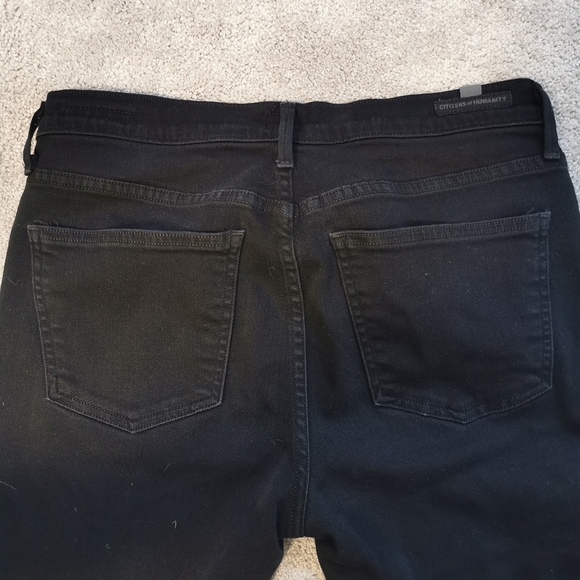Citizens of humanity, black, rocket high rise skinny jeans - Picture 4 of 6